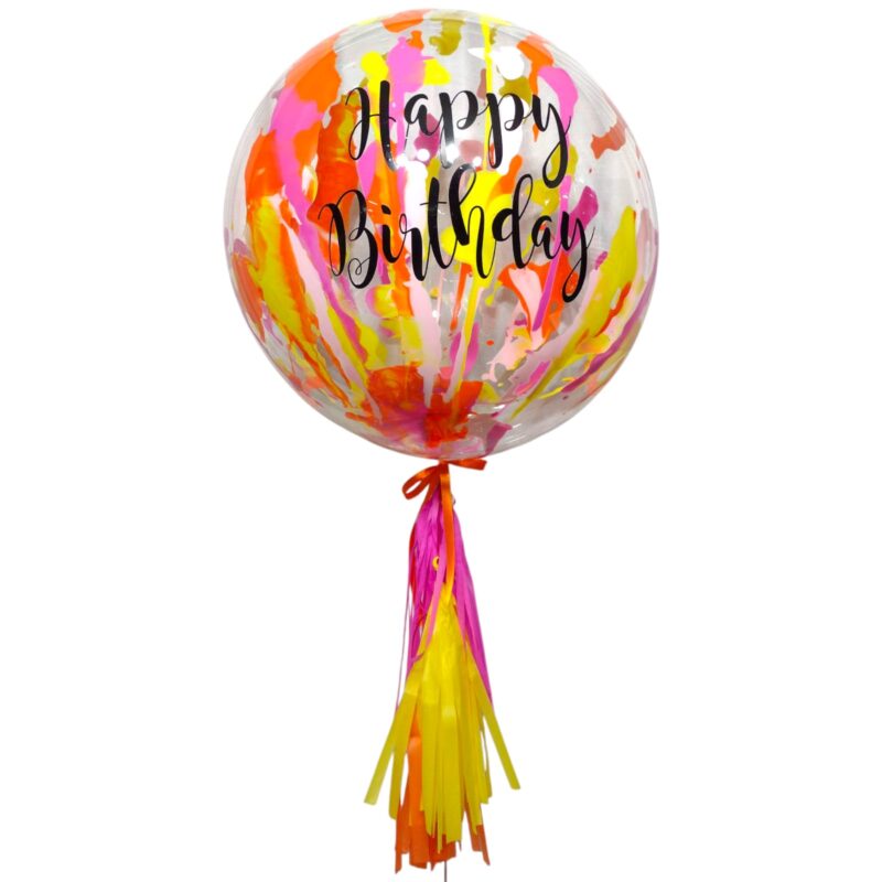 Globo burbuja choreada