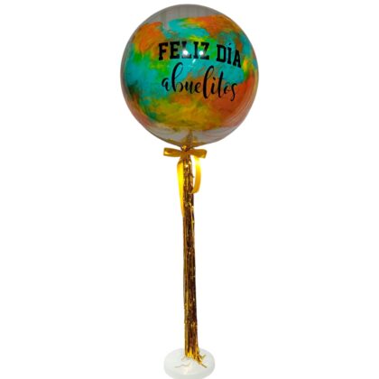 Globo burbuja medio