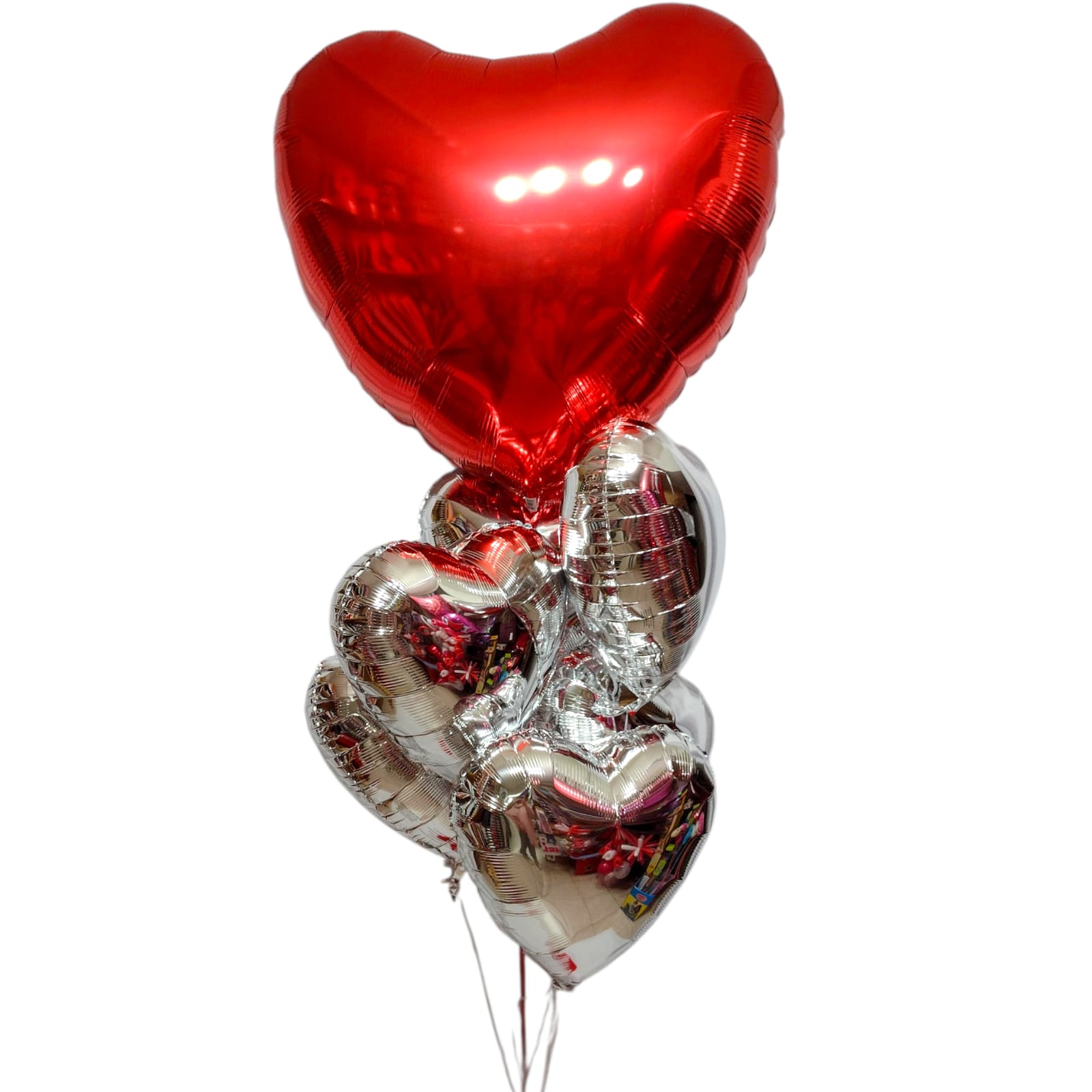 Ramillete de corazones.